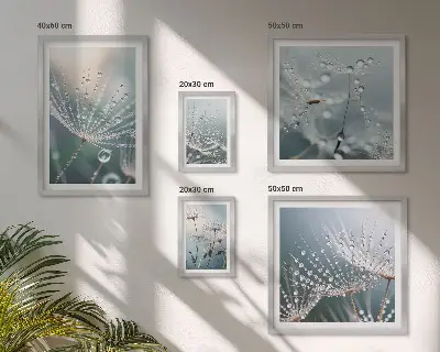 Bildergalerie-Set für die Wand minimalistische Pflanzenmotive