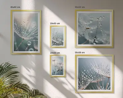 Bildergalerie-Set für die Wand minimalistische Pflanzenmotive