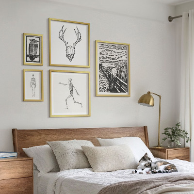Bildergalerie-set für die wand Surrealistische Kunst Natur Mensch