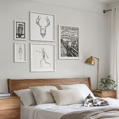 Bildergalerie-set für die wand Surrealistische Kunst Natur Mensch
