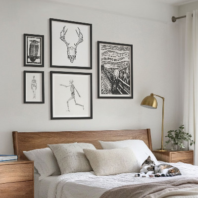 Bildergalerie-set für die wand Surrealistische Kunst Natur Mensch
