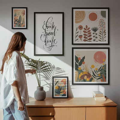 Bildergalerie-set für die wand Stilvolle Pflanzendekorationen