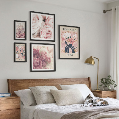 Bildergalerie-set für die wand Florale Boho-Dekorationen
