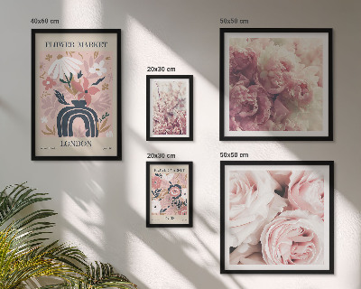 Bildergalerie-set für die wand Florale Boho-Dekorationen