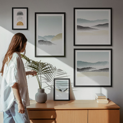 Bildergalerie-set für die wand Abstrakte Naturlandschaften