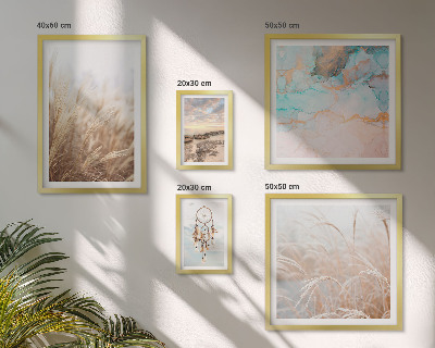 Modernes wandbilder-set Natürliche Boho-Ethno-Landschaften