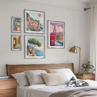 Bildergalerie-set für die wand Europäische Kulturstädte