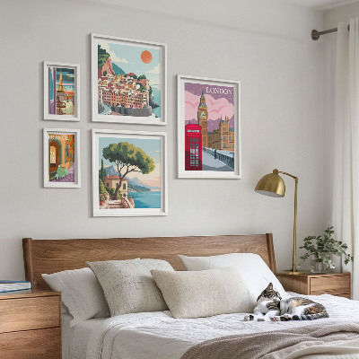 Bildergalerie-set für die wand Europäische Kulturstädte