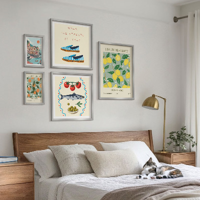 Bildergalerie-set für die wand Früchtesammlung aus Italien