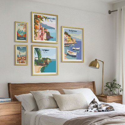Bildergalerie-set für die wand Küstenlandschaften Europas