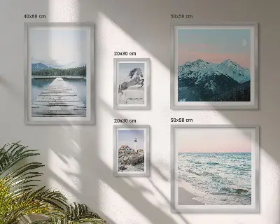 Bilderset fürs Sofa mit Naturlandschaften