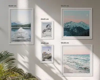 Bilderset fürs Sofa mit Naturlandschaften