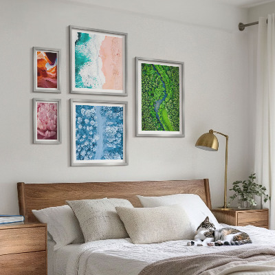 Bildergalerie-set für die wand Natürliche grüne Landschaften