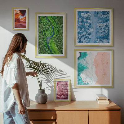 Bildergalerie-set für die wand Natürliche grüne Landschaften