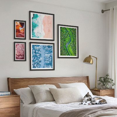 Bildergalerie-set für die wand Natürliche grüne Landschaften