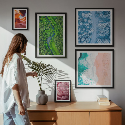 Bildergalerie-set für die wand Natürliche grüne Landschaften