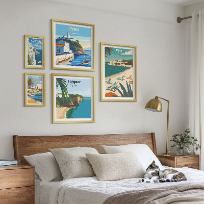 Bildergalerie-set für die wand Küstenlandschaften Europas