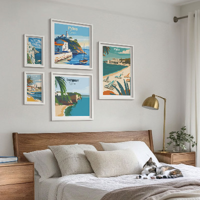 Bildergalerie-set für die wand Küstenlandschaften Europas