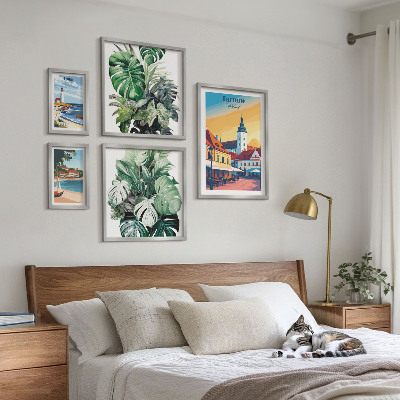 Bilderset fürs sofa Flora der polnischen Küstenstädte