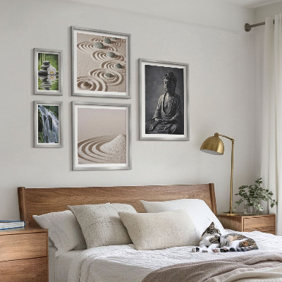 Bildergalerie-set für die wand Entspannende Zen-Naturthemen