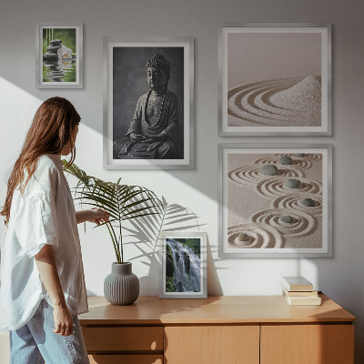 Bildergalerie-set für die wand Entspannende Zen-Naturthemen