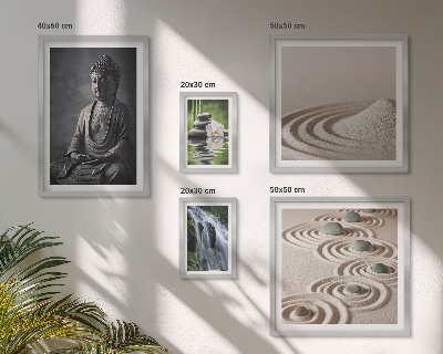 Bildergalerie-set für die wand Entspannende Zen-Naturthemen