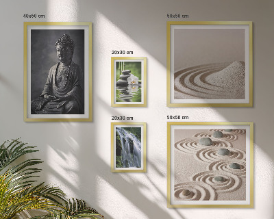 Bildergalerie-set für die wand Entspannende Zen-Naturthemen