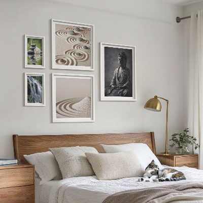 Bildergalerie-set für die wand Entspannende Zen-Naturthemen