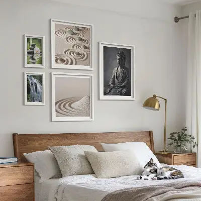 Bildergalerie-Set für die Wand mit entspannenden Zen Naturthemen