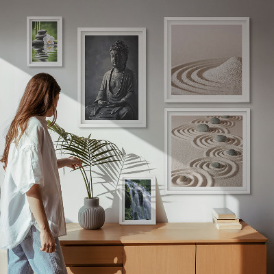 Bildergalerie-set für die wand Entspannende Zen-Naturthemen