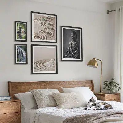Bildergalerie-Set für die Wand mit entspannenden Zen Naturthemen