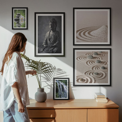 Bildergalerie-set für die wand Entspannende Zen-Naturthemen