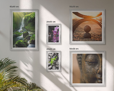 Bildergalerie-set für die wand Harmonie der Natur minimalistisch