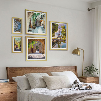 Bildergalerie-set für die wand Bezaubernde Ausblicke auf europäische Städte