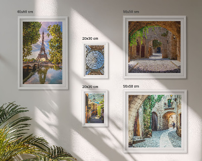 Bildergalerie-set für die wand Bezaubernde Ausblicke auf europäische Städte