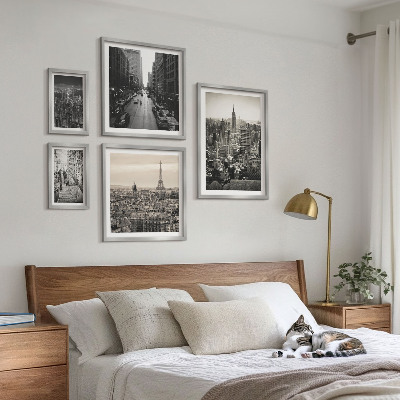 Bildergalerie-set für die wand Stadtpanoramen europäischer Hauptstädte