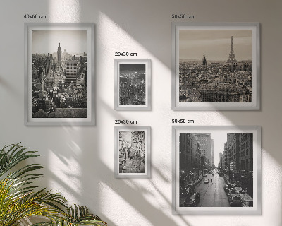Bildergalerie-set für die wand Stadtpanoramen europäischer Hauptstädte