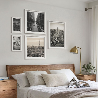 Bildergalerie-set für die wand Stadtpanoramen europäischer Hauptstädte