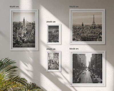 Bildergalerie-set für die wand Stadtpanoramen europäischer Hauptstädte