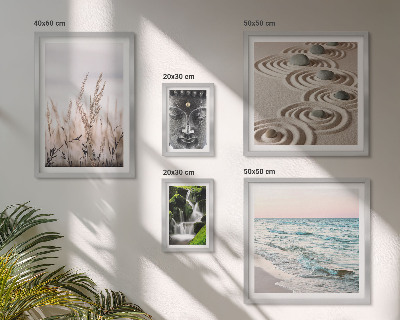 Bildergalerie-set für die wand Entspannendes Natur-Zen-Wasser