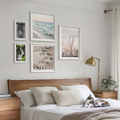 Bildergalerie-set für die wand Entspannendes Natur-Zen-Wasser