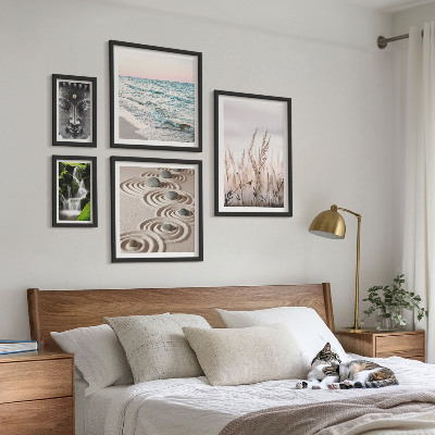 Bildergalerie-set für die wand Entspannendes Natur-Zen-Wasser
