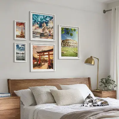 Ikonen der Weltarchitektur modernes Wandbilder-Set