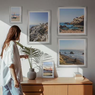 Bildergalerie-set für die wand Die Strände der Stadt und die bezaubernden Ausblicke