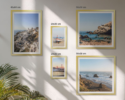 Bildergalerie-set für die wand Die Strände der Stadt und die bezaubernden Ausblicke