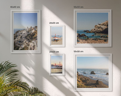 Bildergalerie-set für die wand Die Strände der Stadt und die bezaubernden Ausblicke