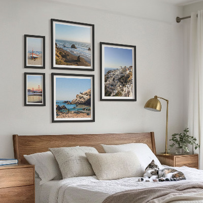 Bildergalerie-set für die wand Die Strände der Stadt und die bezaubernden Ausblicke