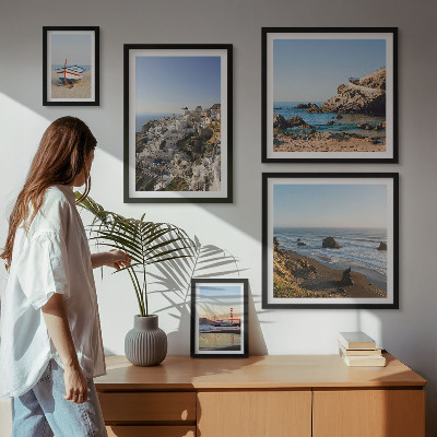 Bildergalerie-set für die wand Die Strände der Stadt und die bezaubernden Ausblicke