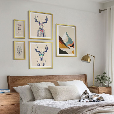 Bildergalerie-set für die wand Stilvolle Tierporträts
