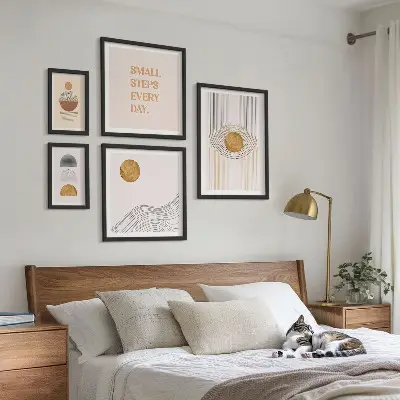 Bildergalerie-Set für die Wand abstrakte geometrische Motive